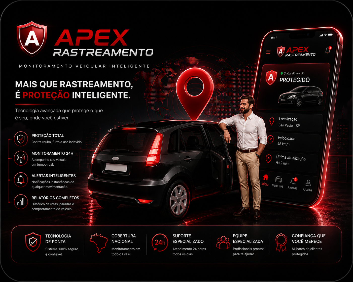 Aplicativo Apex Rastreamento
